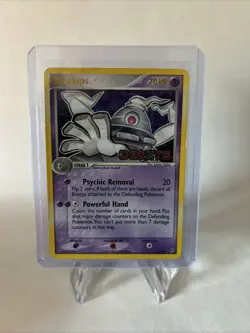 Pokemon TCG Dusclops EX Deoxys 7/107 Reverse Holo Holo Rare Card - Image 1