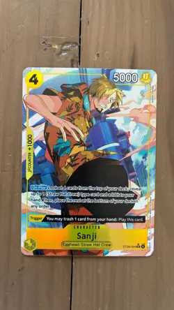 Sanji (Full Art) ST29-004 Starter Deck 29: Egghead Foil PARALLEL B⚓📈 - Image 1