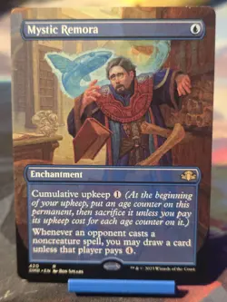 Mystic Remora (Borderless) Dominaria Remastered Regular - Image 1