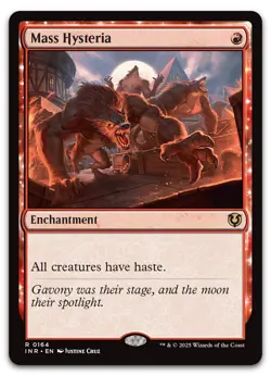 Mass Hysteria #164 (NM) Innistrad Remastered INR Magic MTG - Image 1