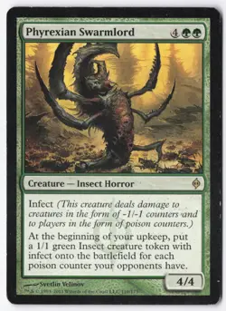 Phyrexian Swarmlord Normal R New Phyrexia 119 MP - Image 1