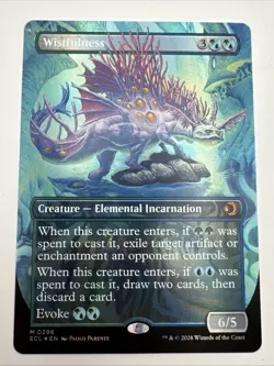 Wistfulness (Borderless) Lorwyn Eclipsed Foil MTG - M/NM x 1 - Image 3