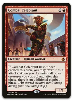 Combat Celebrant #125 (LP) Amonkhet AKH Magic MTG - Image 1
