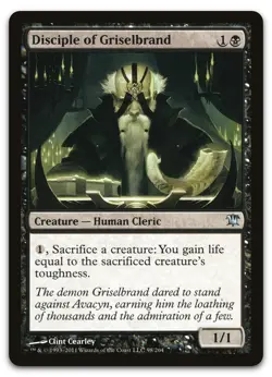 Disciple of Griselbrand #98 (NM) Innistrad ISD Magic MTG - Image 1