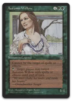 Autumn Willow (NM) Homelands HML Magic MTG - Image 1