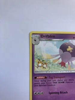 Drifblim 81/236 - Non Holo Rare Pokemon - Unified Minds Set (2019) - Near Mint - Image 5