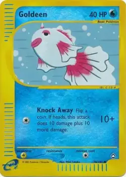 Goldeen - 78/147 - Pokemon Aquapolis Reverse Holo Rare Card NM - Image 1