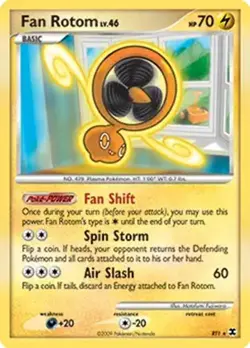 Fan Rotom - RT1 - Pokemon Rising Rivals Ultra Rare NM - Image 1