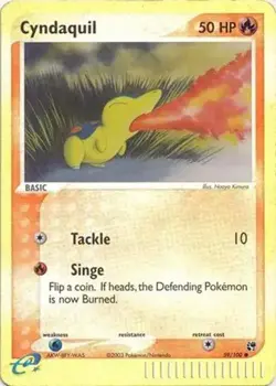 Cyndaquil - 59/100 - Pokemon Ex Sandstorm Reverse Holo NM - Image 1