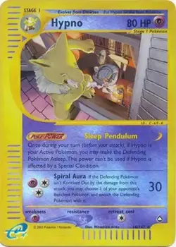 Hypno - 16/147 - Pokemon Aquapolis Reverse Holo Rare Card HP - Image 1