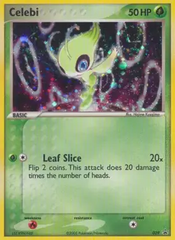 Celebi - 029 - Pokemon Wizards Black Star Promo Card Holo NM - Image 1
