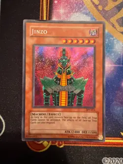 Jinzo BPT-011 - Secret Rare - Unlimited - LP condition yugioh - Image 1