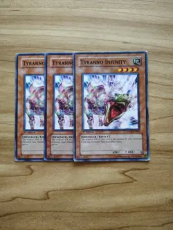 Yu-Gi-Oh! - Tyranno Infinity 3X - Complete Playset - Image 1