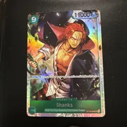 One Piece TCG Shanks ST16-004 Super Rare Foil Near Mint English - Image 1