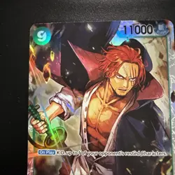 One Piece TCG Shanks ST16-004 Super Rare Foil Near Mint English - Image 4