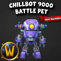 WORLD OF WARCRAFT Chillbot 9000 Pet Mountain Dew Promo WoW GLOBAL🌎 ALL REGIONS - Image 1