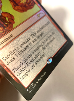 MTG Goblin Bombardment (Rainbow Foil) Secret Lair 2024 NM - Image 2