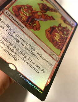 MTG Goblin Bombardment (Rainbow Foil) Secret Lair 2024 NM - Image 3