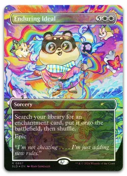 Enduring Ideal (Rainbow Foil) #887 (NM) Secret Lair Drop SLD Magic MTG - Image 1