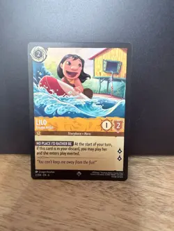 Disney Lorcana - Lilo - Escape Artist - Azurite Sea - 2/204 - NM - Super Rare - Image 1