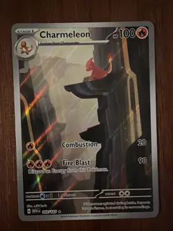 Pokemon TCG Charmander 168 and Charmeleon 169 151 Illustration Rare Set M/NM - Image 4