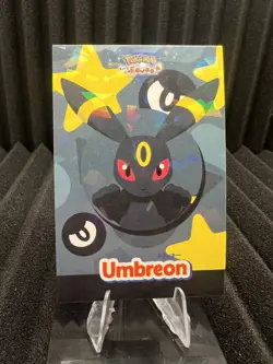 Umbreon - Cracked Ice Holo - Let's Go Eevee Database - Pokemon Card NM - Image 1