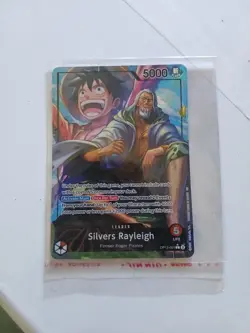 Silvers Rayleigh (Alternate Art) OP12-001 Legacy of the Master Foil - Image 1