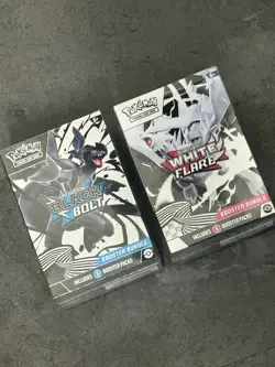 Pokemon TCG Black Bolt And White Flare Booster Bundles x2 New Sealed - Image 2