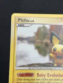 Pichu Lv.6 93/123 Mysterious Treasures 2007 Pokemon TCG Common LP - Image 2