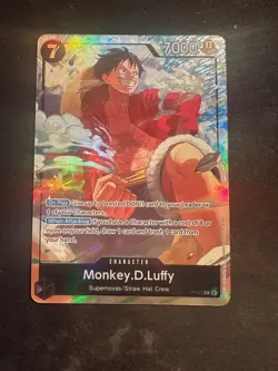 Monkey.D.Luffy - P-075 - Promo - One Piece Card Game - Best Vol3 N/M - Image 1