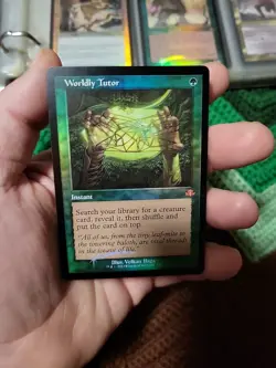 Worldly Tutor (Retro Frame) Dominaria Remastered Foil - Image 3