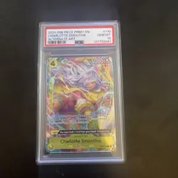 One Piece Charlotte Smoothie Alternate Art Prb01 Op03-110 Psa 10 - Image 1