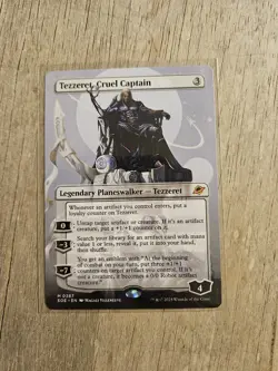 Tezzeret, Cruel Captain (Borderless) Edge of Eternities Regular - Image 1