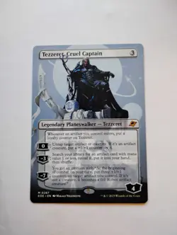 Tezzeret, Cruel Captain (Borderless) Edge of Eternities Regular - Image 1