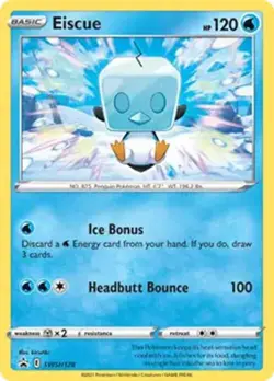 Eiscue - SWSH128 - Pokemon Sword & Shield Promo Ultra Rare Holo Card NM - Image 1