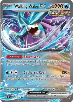 Walking Wake ex - 050/162 - Pokemon Temporal Forces Ultra Rare Card NM - Image 1