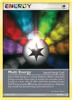 Multi Energy - 96/110 - Pokemon Ex Holon Phantoms Card LP - Image 1