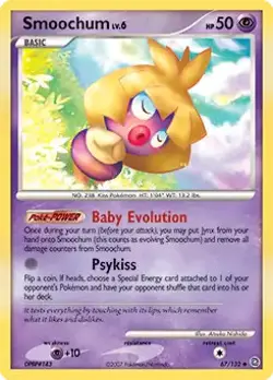 Smoochum - 67/132 - Pokemon Secret Wonders Non-Holo Card NM - Image 1