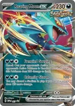 Roaring Moon ex - SVP067 - Pokemon Oversized Jumbo Ultra Rare Card NM - Image 1