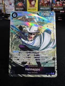 Helmeppo Alt Art OP11-092 A Fist of Divine Speed One Piece Card English - Image 1