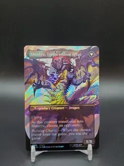 Zenos yae Galvus Shinryu Transcendent Rival Surge FOIL Borderless Final Fantasy - Image 2
