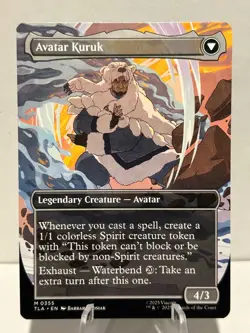 The Legend of Kuruk (Borderless) 355 M Avatar: The Last Airbender NM MTG - Image 2