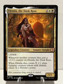 Elenda, the Dusk Rose 268 M Commander: The Lost Caverns of Ixalan NM MTG - Image 1