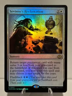 Sevinne's Reclamation 267 R Modern Horizons 3 FOIL NM MTG - Image 1