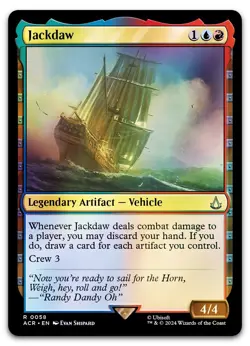 Jackdaw #58 (Foil) (NM) Assassin's Creed ACR Magic MTG - Image 1