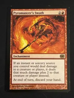 1x Pyromancer's Swath (104) Future Sight MP MTG Magic the Gathering x1 MKE - Image 1