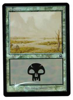 Magic the Gathering MTG Card: Swamp FOIL 340/350 Mercadian Masques! NM - Image 1