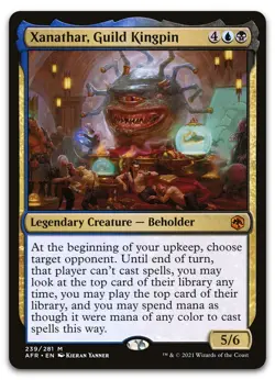 Xanathar, Guild Kingpin #239 (NM) Forgotten Realms AFR Magic MTG - Image 1