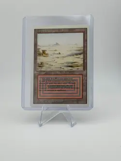 MTG Badlands Revised Edition - Dual Land - Lightly Played LP - Vintage 1994 - Image 1