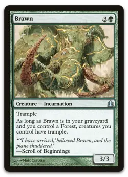 Brawn #145 (NM) Commander CMD Magic MTG - Image 1